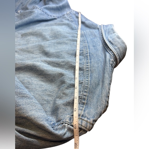 L.L. Bean Vintage Denim Button Front Shirt Long Sleeve Blue XL Heritage Classic - Picture 5 of 9